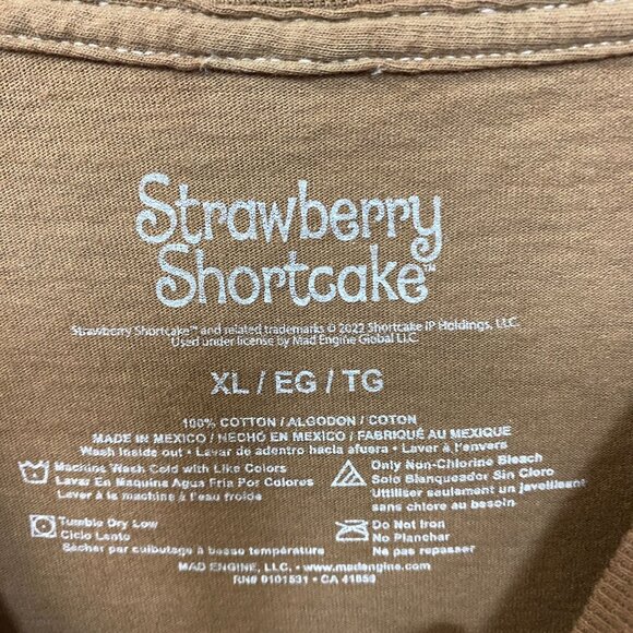 Strawberry Shortcake & Friends Life Is Delicious T-Shirt XL - Picture 4 of 4
